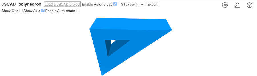 Building from polygons Example